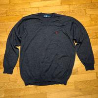 MAGLIONE RALPH LAUREN GRIGIO SCURO