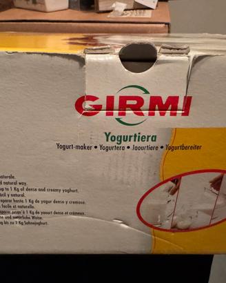Girmi yogurtiera 7 vasetti con tappo