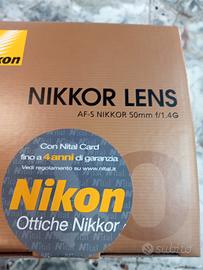 Nikon 50 mm AF-S F1,4G