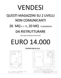 Box auto + cantina via lamarmora angolo rosello