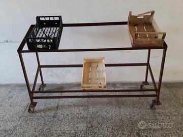CARRELLO ESPOSIZIONE FRUTTA E VERDURA