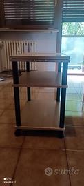 carrello porta tv, mobiletto su ruote multinfunz