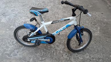 Bici bambino Olmo Young 16" bianca e blu