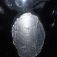 Pregiato vaso francese in cristallo