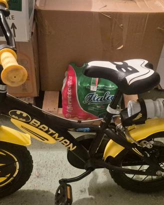 Bicicletta bambino Batman misura 12 