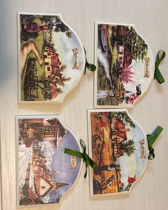 Set 4 Stagioni Shabby Chic