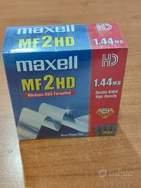 Pacco Floppy disc 3,5" Maxell Nuovo 