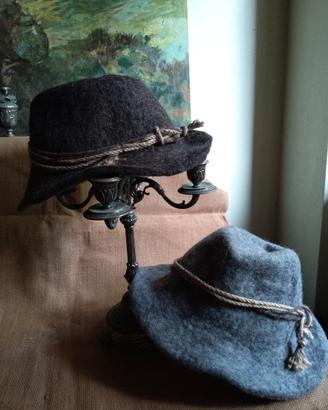 Cappelli in feltro artigianali
