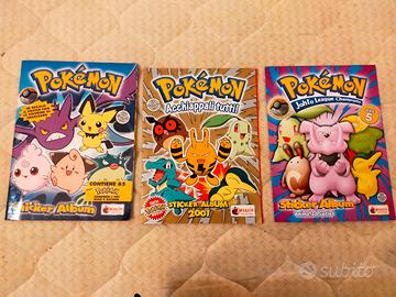 3 Album figurine Pokemon 