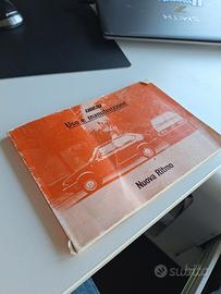 libretto uso e manutenzione Fiat Ritmo