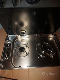 piano cottura a gas da incasso per camper