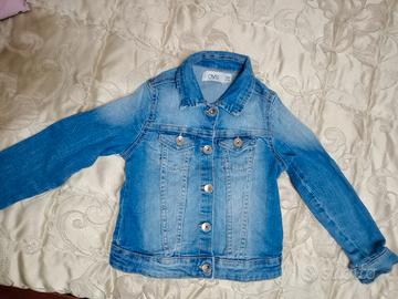 giubbotto jeans bambina
