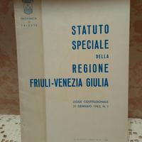  Legge  Costituzionale 1963  Friuli Venezia Giulia