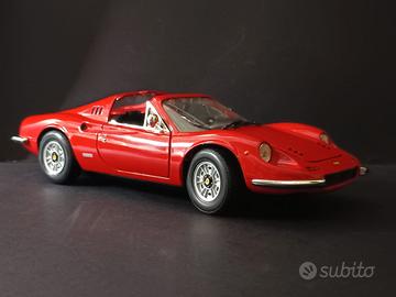 Ferrari Dino 246 GTS 1972 scala 1:18
