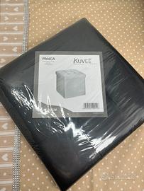 Pouf cubo contenitore salvaspazio 38x38x38 cm