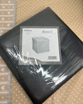 Pouf cubo contenitore salvaspazio 38x38x38 cm