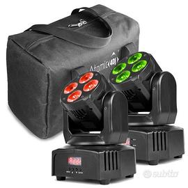 Atomic4DJ NanoWash coppia di teste mobili