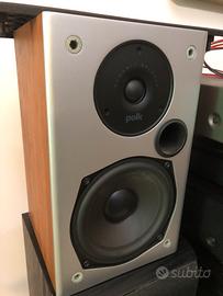 Casse Polk Audio M10 Cherry-Coppia diffusori Hi-Fi