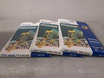 Carta fotografica Epson.