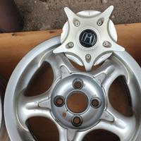 4 Cerchi in lega originali Honda 14" Attacco 4x100