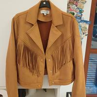 Giacca Scamosciata con Frange Baby Angel (Nuova!)