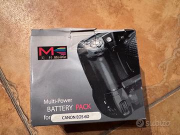 Meike multi-power grip battery pack per  canon 6d