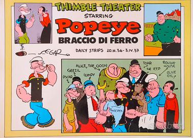 Popeye / Braccio di Ferro – Collezione Comic Art
