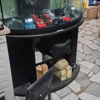 acquario completo di  tavolino