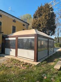 Gazebo Cicogna Fisso 7x5.5 m