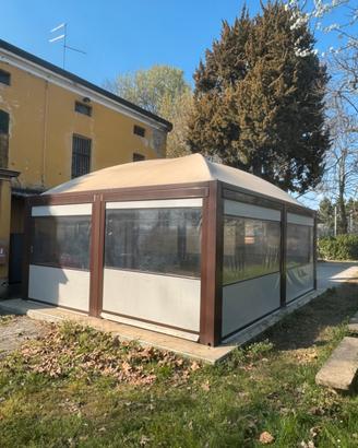 Gazebo Cicogna Fisso 7x5.5 m