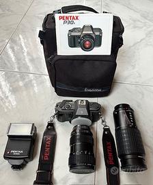 Pentax P30T con Zoom ottici e Flash