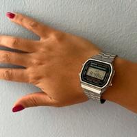 Orologio Casio A159W vintage, acciaio, perfetto fu