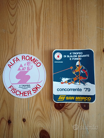 Adesivo Alfa Romeo Trofeo Fisher 1979