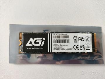 Agi i298 nvme 2TB Come nuovo