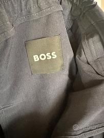 Pantaloni BOSS Slim Fit 52 Blu Navy