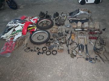 TUTTI I RICAMBI CRF 450 DAL 2002 AL 2008