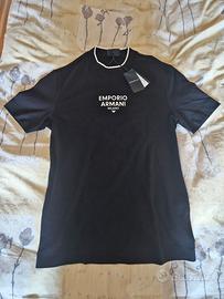 T-Shirt nera taglia XS da uomo Armani nuova