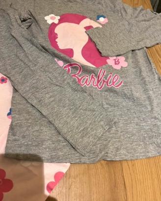 Pigiana nuovo cotone barbie  bambina 8/10 anni