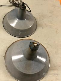 2 Lampade vintage stile industriale