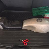 Body kit moto in vetroresina - vernice glitterata