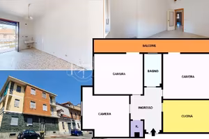 AMPIO QUADRILOCALE LIBERO SUBITO CON CANTINA!