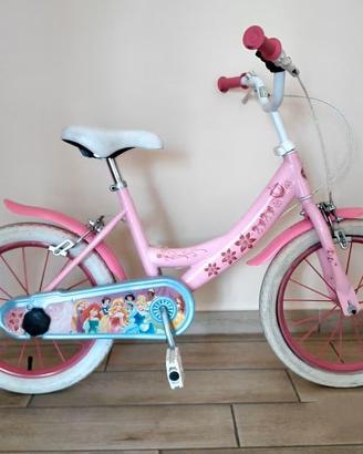 Bicicletta bambina ruota 16 Disney Princess