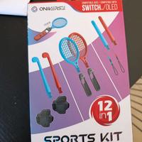 Kit 12 in 1 di Accessori per Nintendo Switch Sport