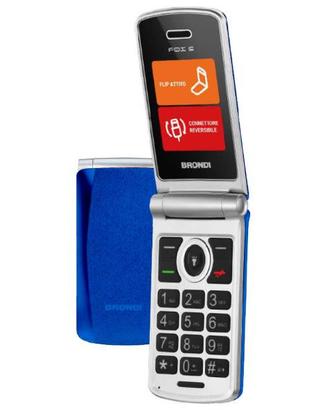 BRONDI FOX S TELEFONO CELLULARE FLIP DISPLAY 2" D