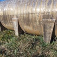 Cisterna vetroresina da 10.000 litri.