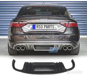DIFFUSORE PER AUDI A5 COUPE CABRIO 07-11 LOOK RIEG