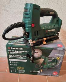 Compressore portatile parkside 