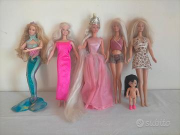 5+1 Barbie e Shelly Mattel 