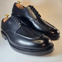 Scarpe uomo Pollini nere pelle 46 NUOVE con scatol