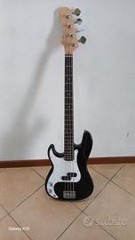 basso elettrico mancino 